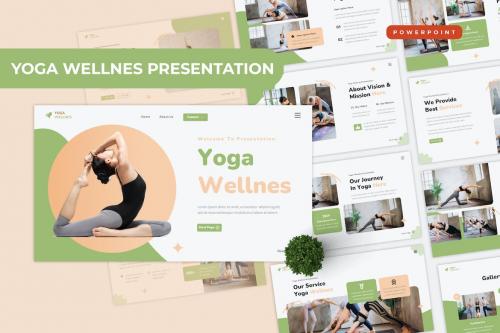 Yoga Wellnes Powerpoint Template
