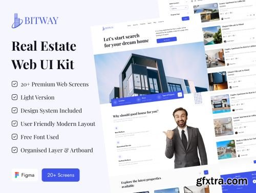 Real Estate Web UI Kit Ui8.net