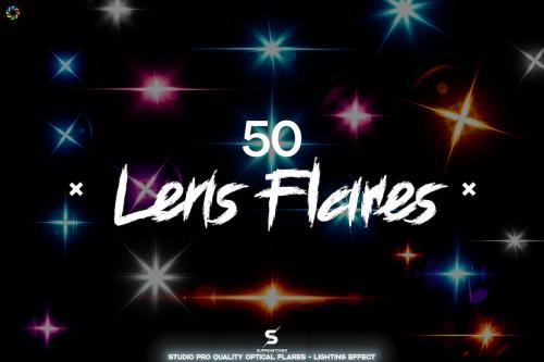 Optical Flares - 50 Lens Flares Lighting Effects