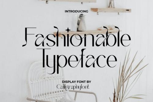 Deeezy - Fashionable Typeface