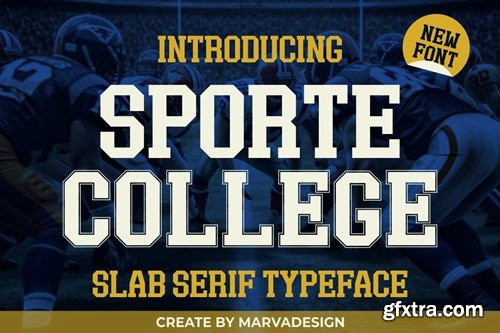 Sporte College - A Classic Slab Font 56AZDB7