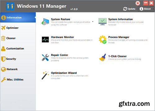 Yamicsoft Windows 11 Manager 2.0