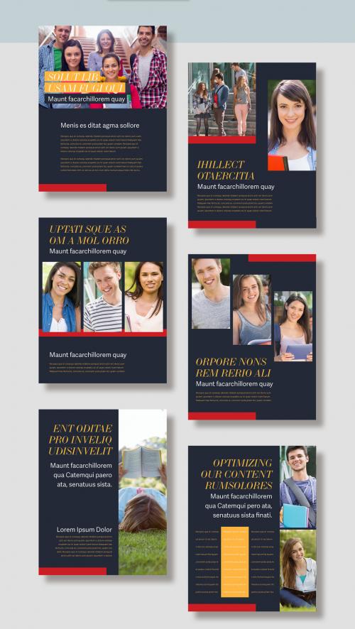 Adobe Stock - College Course Flyer Layouts - 342074219