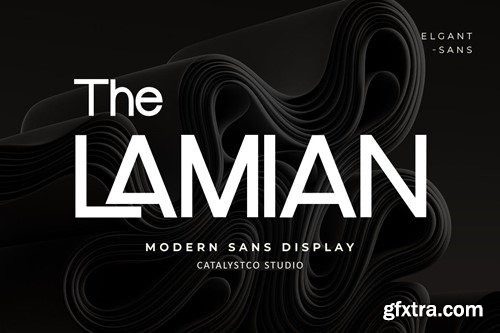 The Lamian Modern Sans Font LRFNEV7
