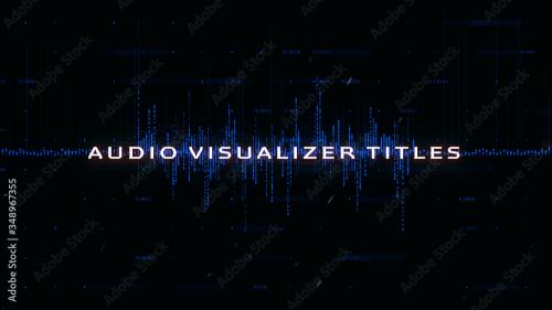 Adobe Stock - Audio Visualizer Titles - 348967355