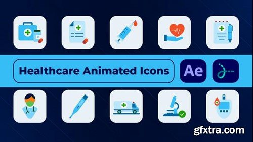 Videohive Healthcare Animated Icons 50294383