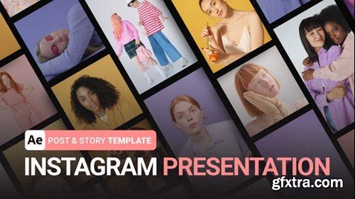 Videohive Instagram Posts and Stories Presentation Template 50500185