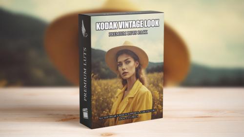 Videohive - Retro Kodak Style LUTs - Professional Cinematic Color Grading LUTs Collection - 50487174