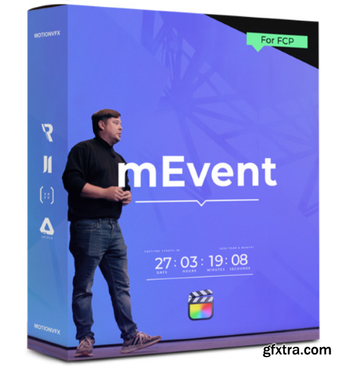 MotionVFX - mEvent — Event Graphic Layout Toolbox for Final Cut Pro