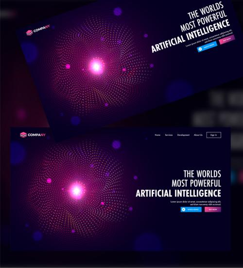 Adobe Stock - Artificial Intelligence and Deep Learning Landing Page - 419499775