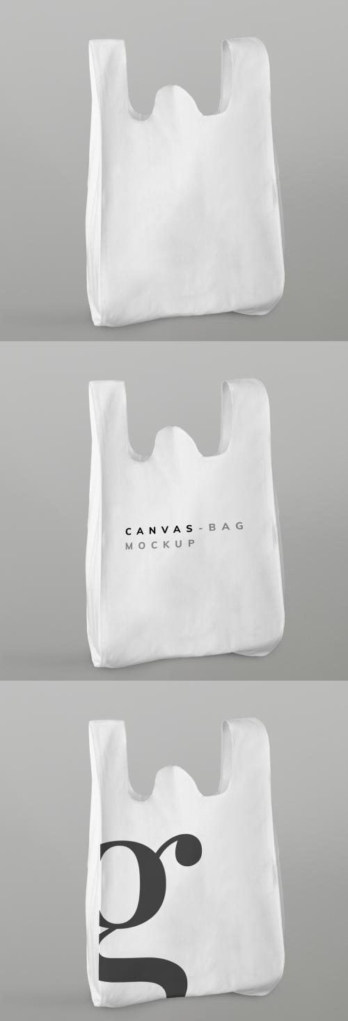 Adobe Stock - White Reusable Grocery Bag Mockup - 447310613