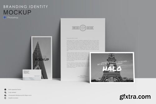Corporate Identity Branding Mockup Collections 15xPSD