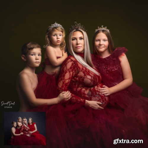 Sweet Soul Studios - Family Maternity edit