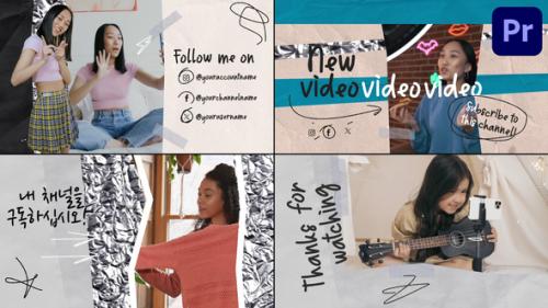 Videohive - Social Media End Screens for Premiere Pro - 51077146