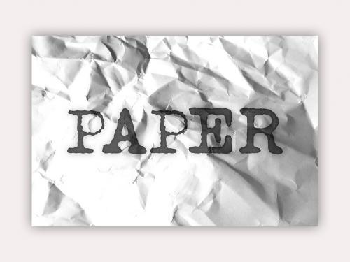 Adobe Stock - Paper Text Effect - 473613484