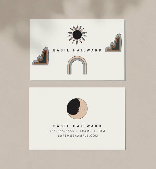 Abstract Mystical Business Card