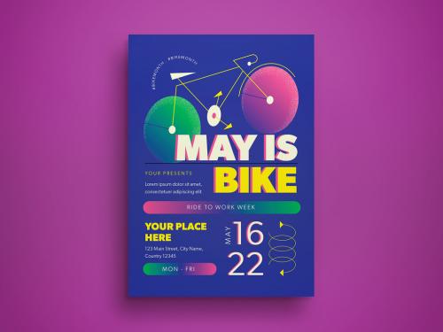 May Is Bike Flyer Layout