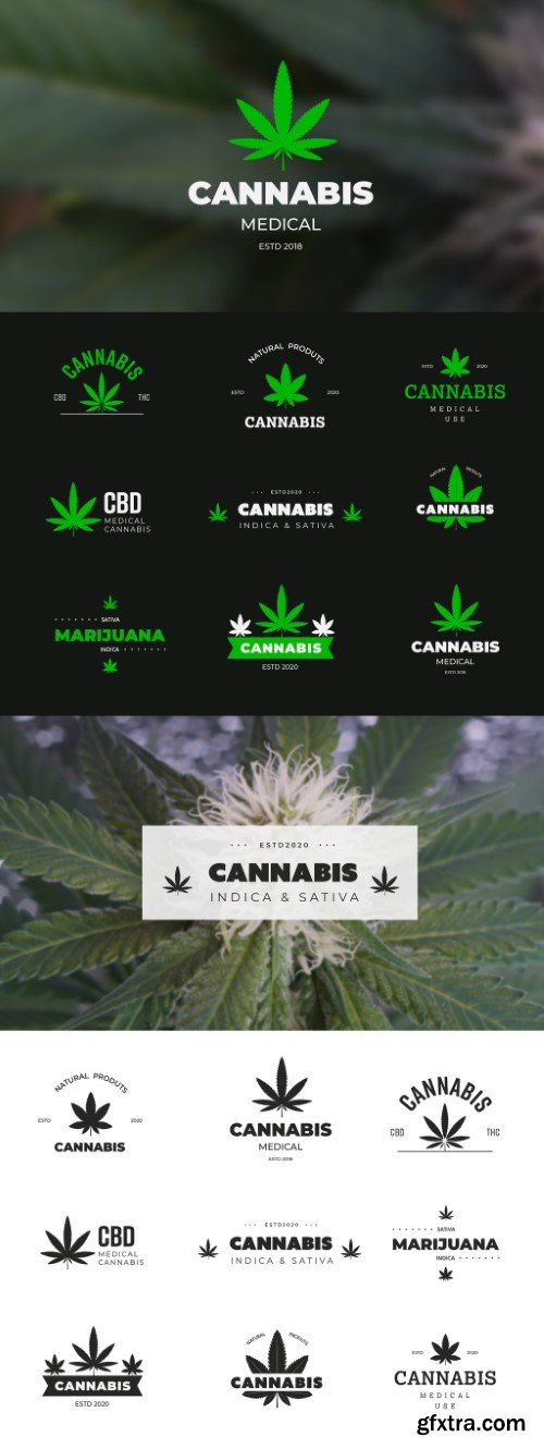 Medical Cannabis Logos