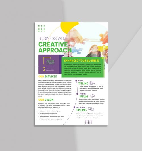 Creative Colorful Flyer Layout