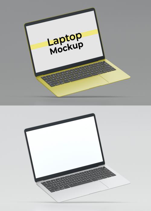 Laptop Mockup in Balance