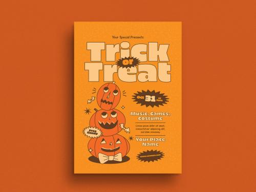 Trick or Treat Event Flyer
