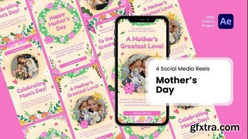 Videohive Social Media Reels - Mother\'s Day After Effect Templates 52052393
