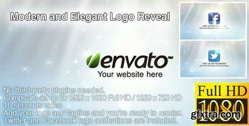 Videohive Modern and Elegant Logo Reveal 2237968