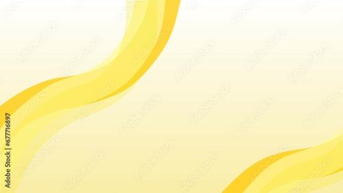Yellow Soft Liquid Wavy Background