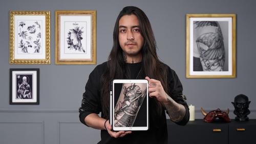 Domestika - Introduction to Blackwork Tattoo Illustration