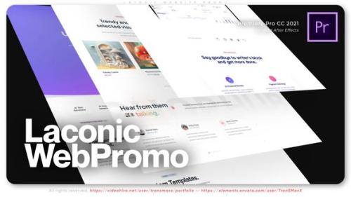 Videohive - Laconic Website Promo - 52216466