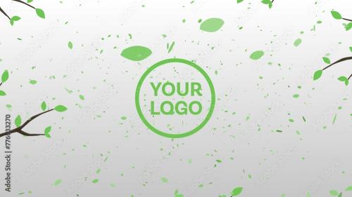 Ecological Environment Friendly Nature Logo Reveal