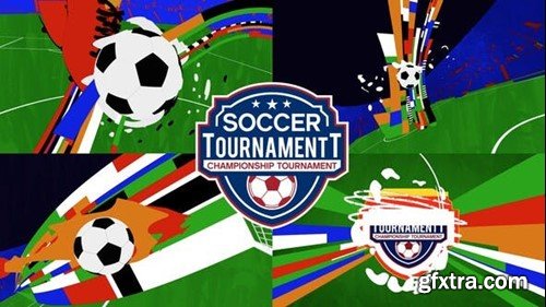 Videohive Soccer Tournament Logo Reveal 52846500