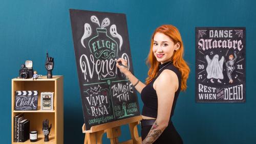 Domestika - Design and Creation of Chalkboard Lettering