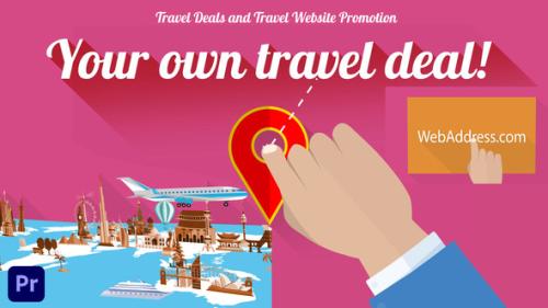 Videohive - Travel Deals and Travel Website Promotion - 52520912