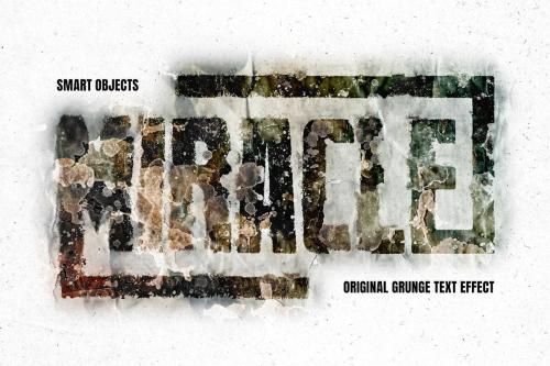 Grunge Wall Text Effect