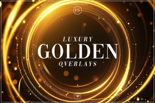 Luxury Golden Overlays