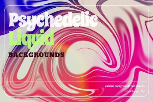 Psychedelic Liquid Backgrounds
