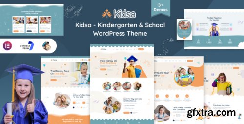 Themeforest - Kidsa - Kindergarten & School WordPress Theme 52404174 v1.0.0 - Nulled