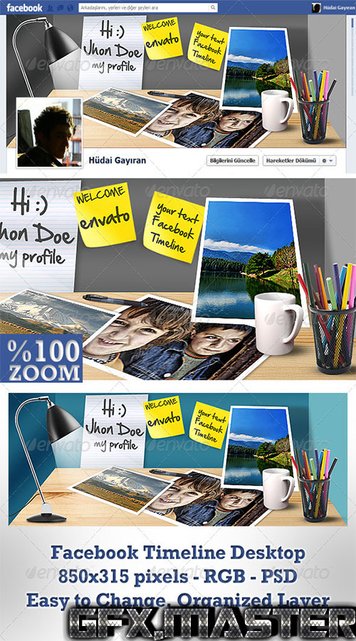 GraphicRiver - Facebook Timeline Cover Desktop