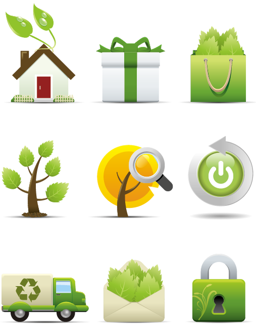 Environment Protection Icon Set