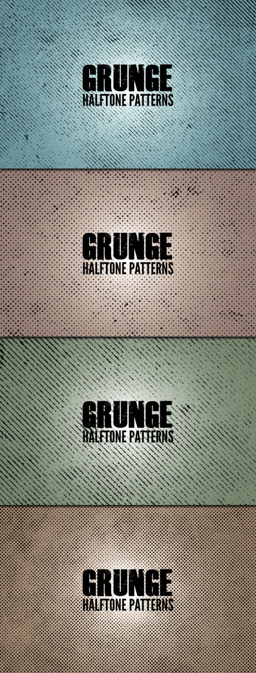 WeGraphics - Grunge Halftone Textures
