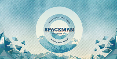 ThemeForest - Spaceman - Parallax Design Studio Template - RIP