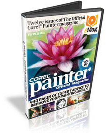 Corel Painter Official Magazine issue 1-24 (PDFs and tutorial files)