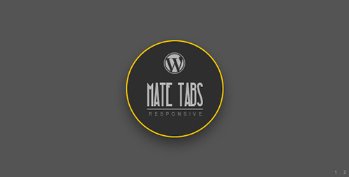 CodeCanyon - Mate Tabs v1.2 - Wordpress Plugin