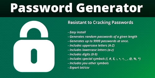 CodeCanyon - FPG Password Generator v1.0.2
