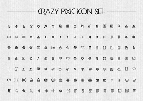 126 Vector Clean Pixel Icons