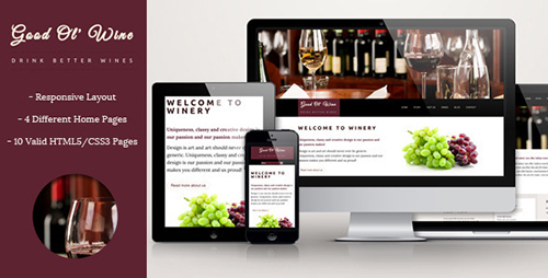 ThemeForest - Good Ol\' Wine - Wine and Winery Template - RIP