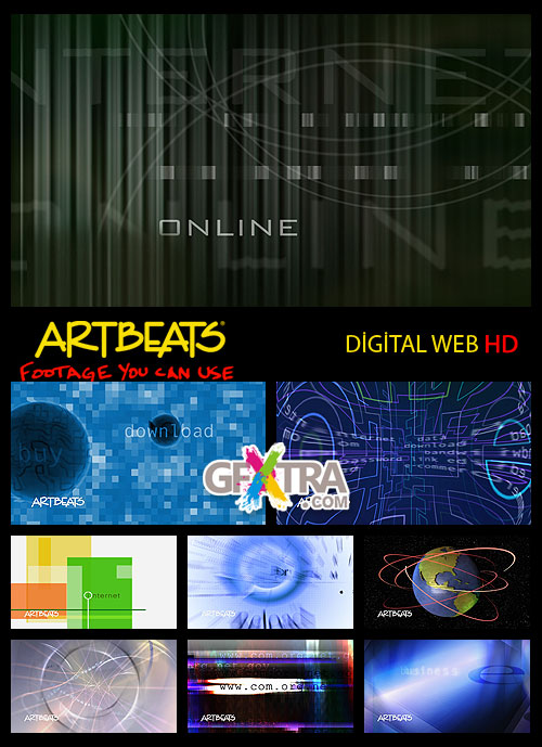 Artbeats - Digital Web, Full HD 1080p