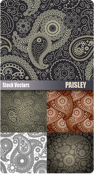 Stock Vectors - Paisley