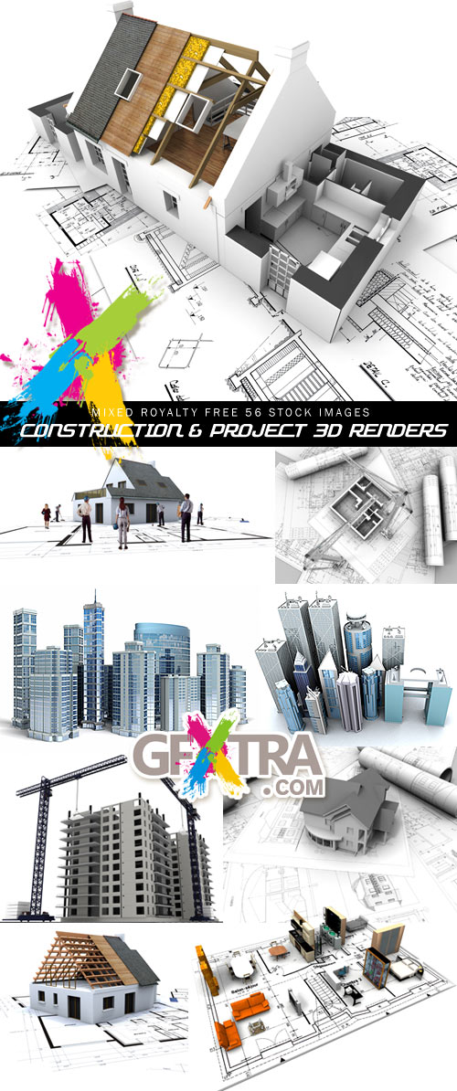 StockMIX - Construstion & Project 3D Renders 56xJPG